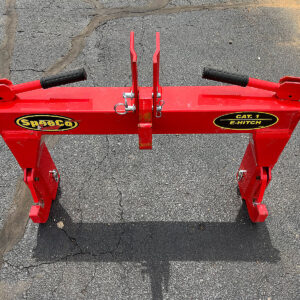 Used SpeeCo E-Hitch 3-Point Quick Hitch, Red, Front
