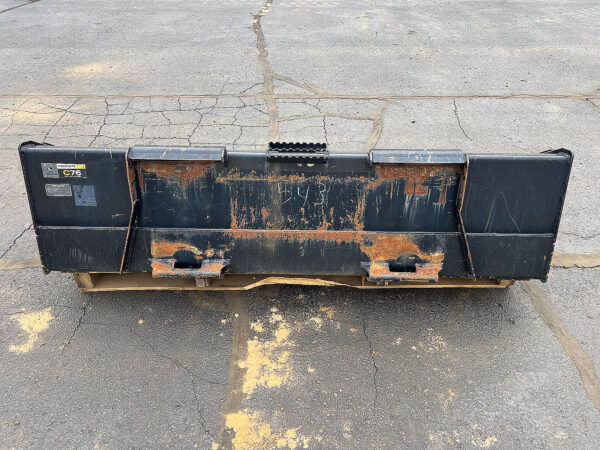 Used John Deere C76 Skid Steer Bucket