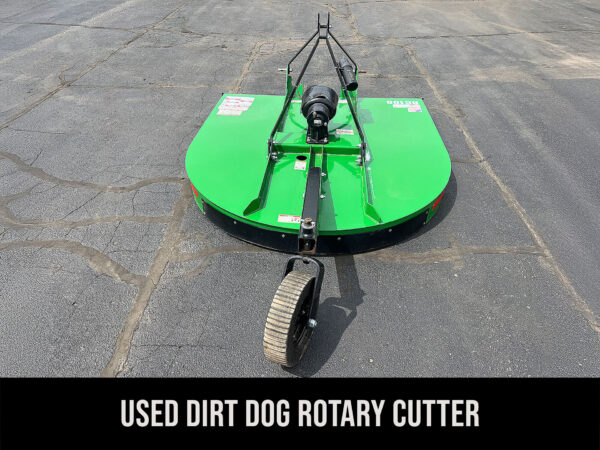 Used Dirt Dog RC106 Rotary Cutter, Rear View