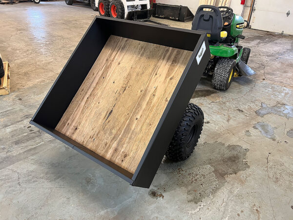 ATV Trailer in Dump Position