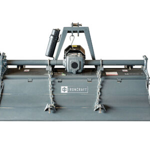IronCraft UM Medium-Duty 3-Point Tiller, Rear View