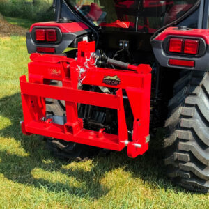 Angled View of GWT VersaBracket (Weight Rack) in Red