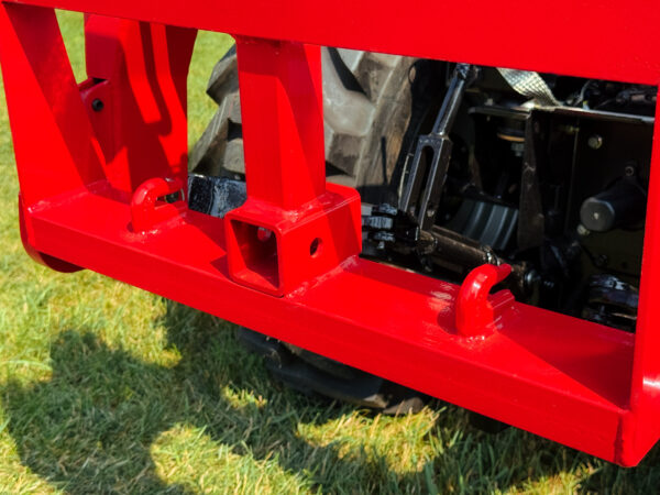 Two Welded Chain Hooks and 2 inch Receiver