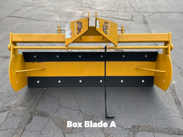 Front View of Used Rollover Box Blade A