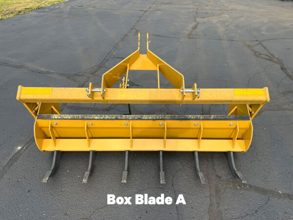 Rear View of Used Rollover Box Blade A