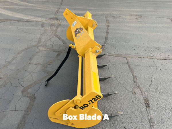 Left View of Used Rollover Box Blade A
