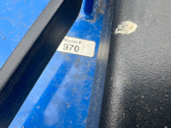 Model Tag on IronCraft 970 Brush Hog