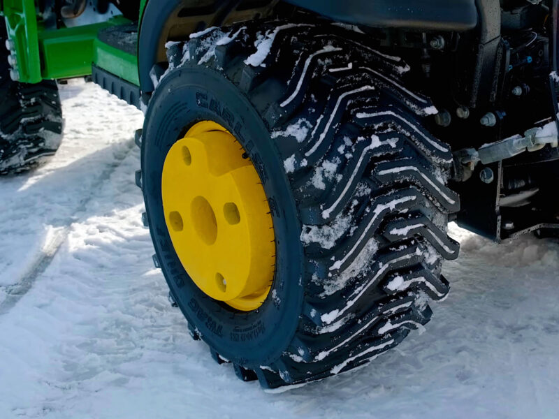 70 lb Wheel Weight on John Deere 1025R