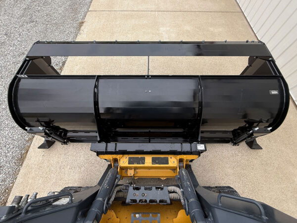 Top View of 3400 Snow Pusher with Backdrag
