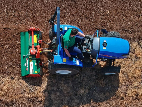 Top View of Wessex 3-Point Tiller