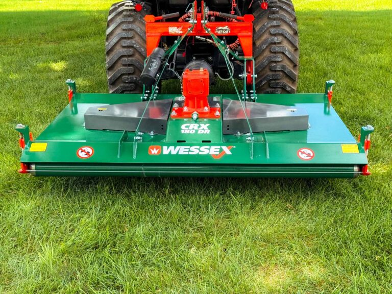 High-Precision 3-Point Finish Mower | Wessex CRX Double Roller