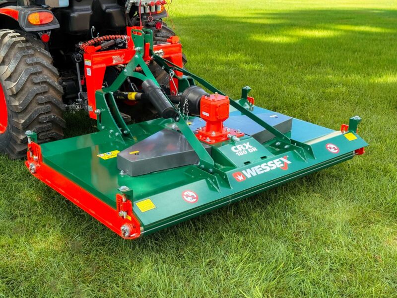 High-Precision 3-Point Finish Mower | Wessex CRX Double Roller