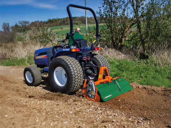 Wessex 3-Point Tiller in Action