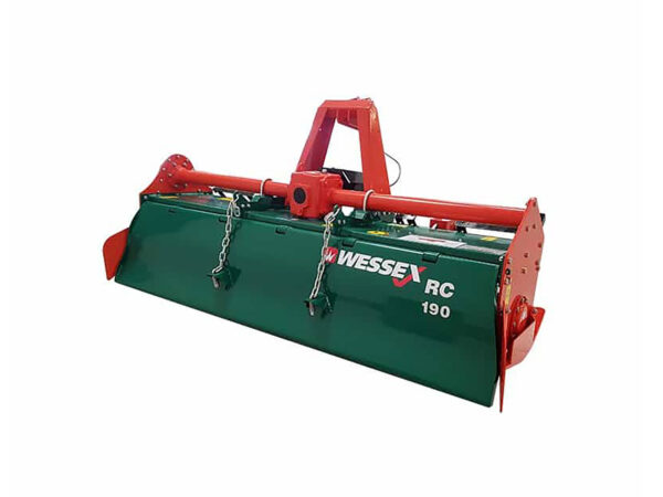 Wessex RC 3-Point Tiller, Rear View
