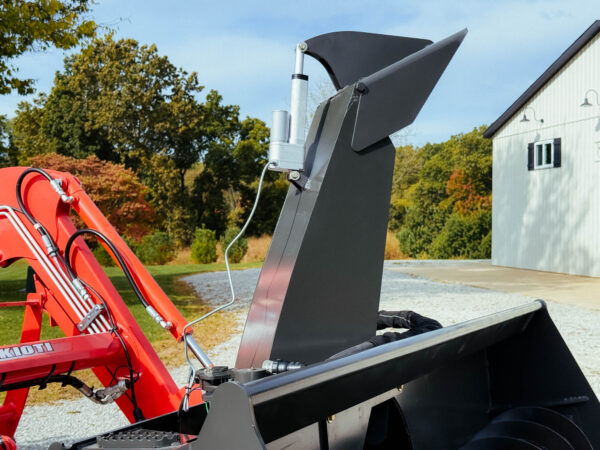 Adjustable Chute and Deflector