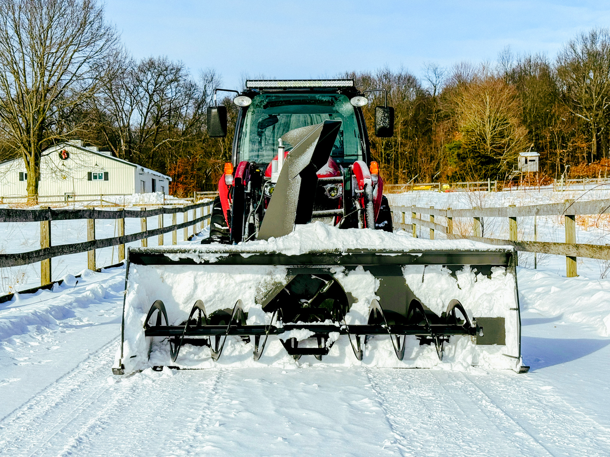 IronCraft Snow Cannon Hydraulic Snow Blower