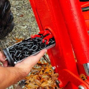 Storing 10 ft of Chain in SnapStow Tool Tray