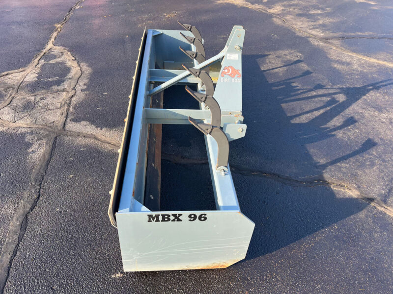 Used Dirt Dog MBX96 Box Blade