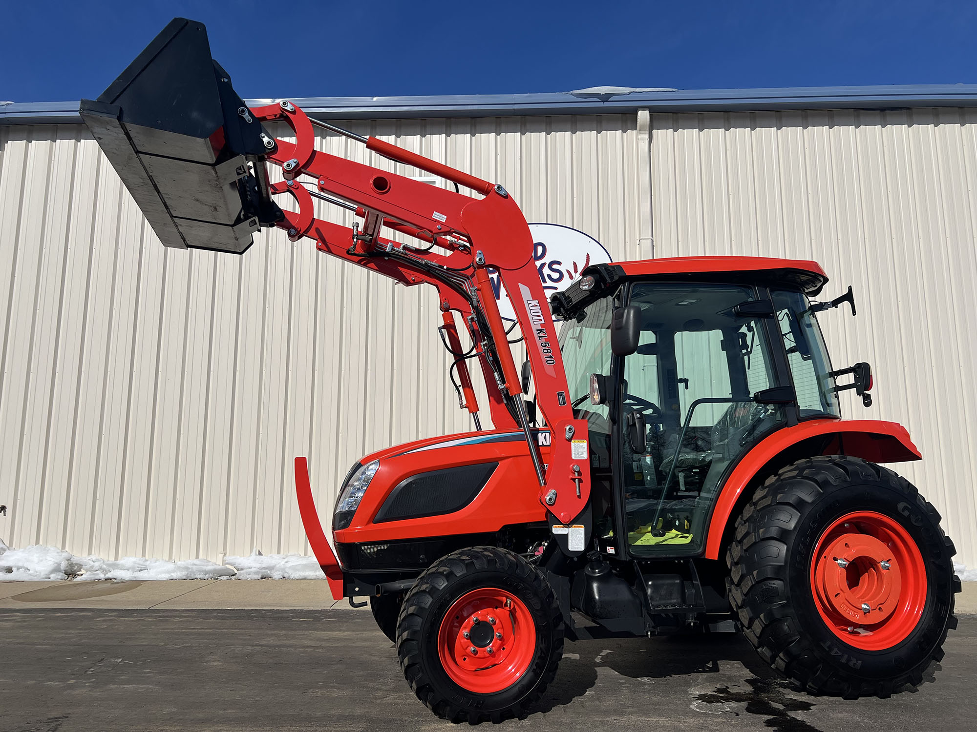 Kioti NS6010 with Raised Loader