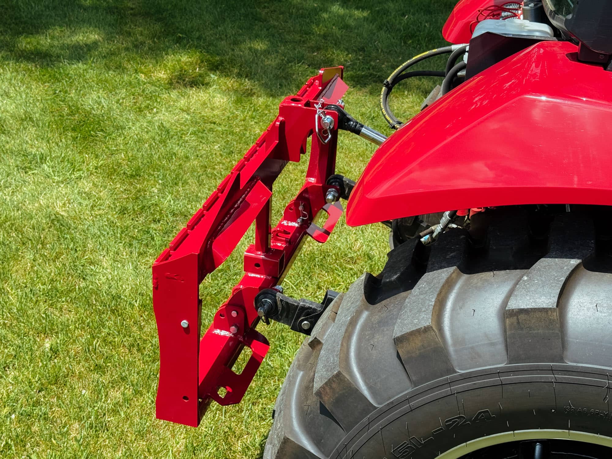 Rear view of VersaFrame showing SSQA Connection